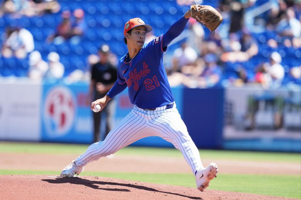 Jonah Tong tosses six one-hit innings at Triple-A for Mets