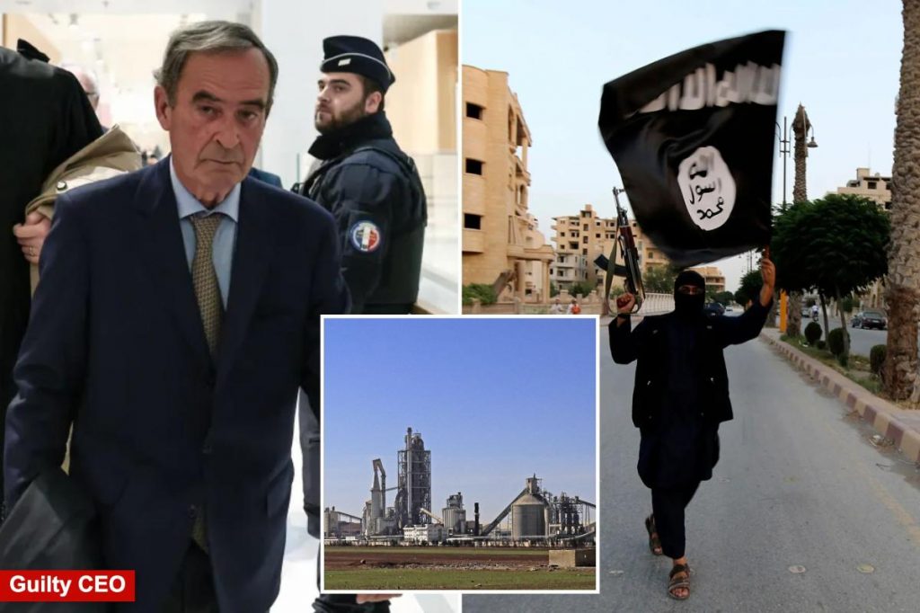 Military families demand money after French cement company Lafarge found guilty of bribing ISIS Military families demand money after French cement company Lafarge found guilty of bribing ISIS
