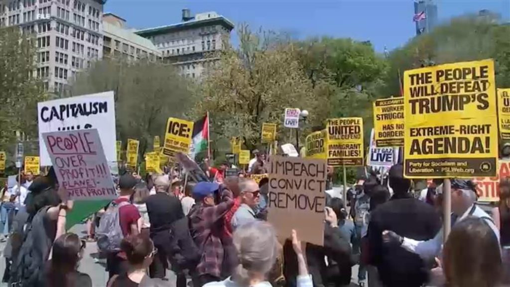 NYC May Day rallies planned Friday with protests across five boroughs