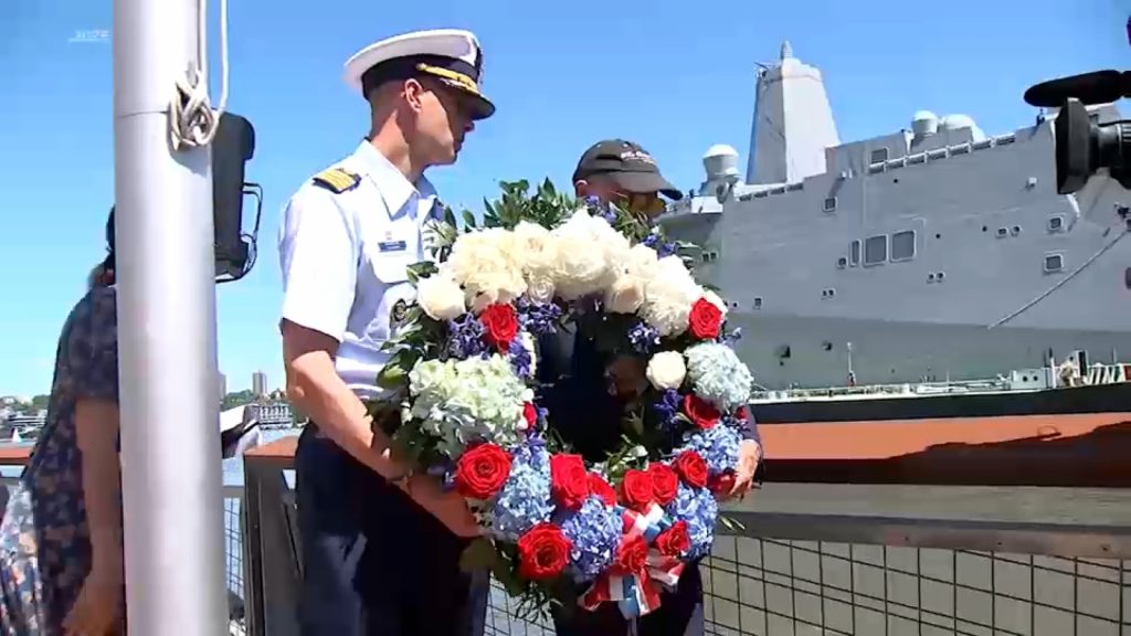 NYC commemorates Memorial Day aboard the Intrepid Museum, parade later in Queens rain or shine NYC commemorates Memorial Day aboard the Intrepid Museum, parade later in Queens rain or shine
