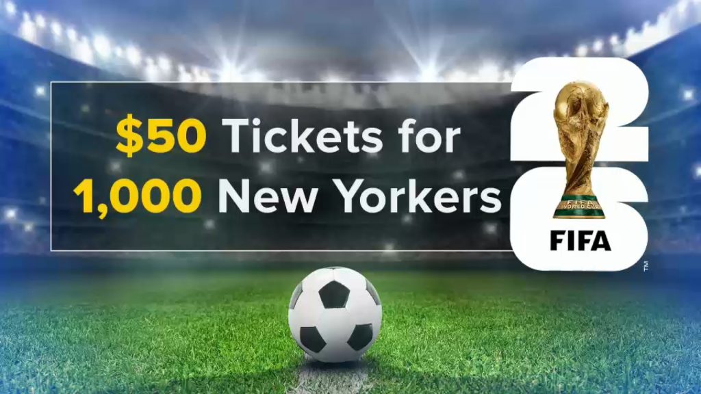 NYC resident World Cup Lottery closes in 3 minutes on first day after 50,000 entries reached NYC resident World Cup Lottery closes in 3 minutes on first day after 50,000 entries reached