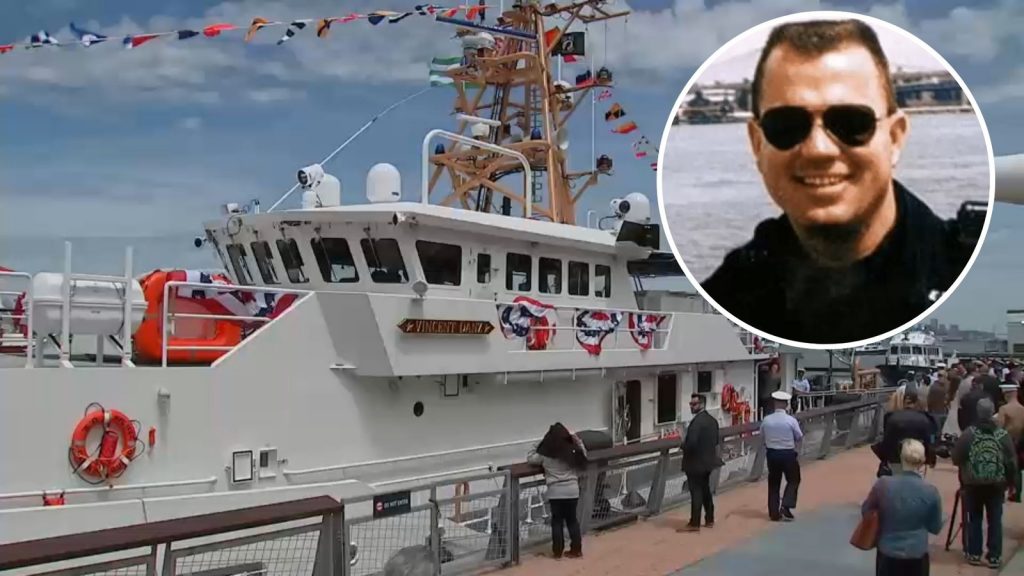 New Coast Guard cutter named after NYPD Officer Vincent Danz killed on 9/11