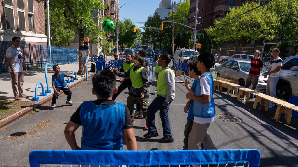 New York City to transform 50 school blocks into World Cup Field Days for students New York City to transform 50 school blocks into World Cup Field Days for students