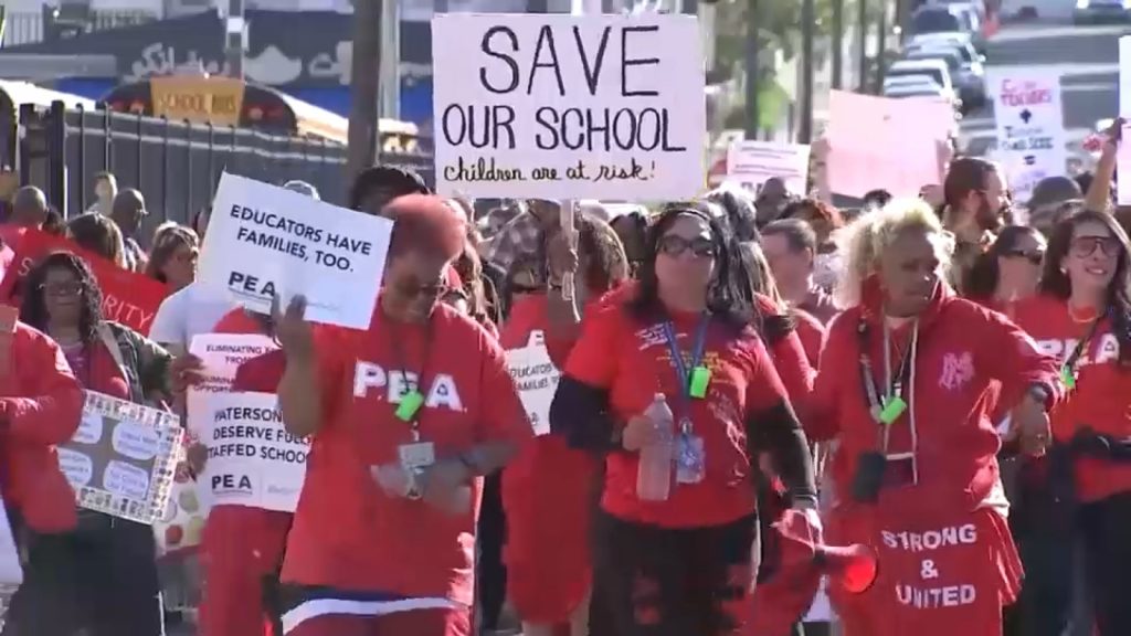 Paterson Board of Education votes to cut staff, close 4 schools; parents protest decision amid hike in property taxes