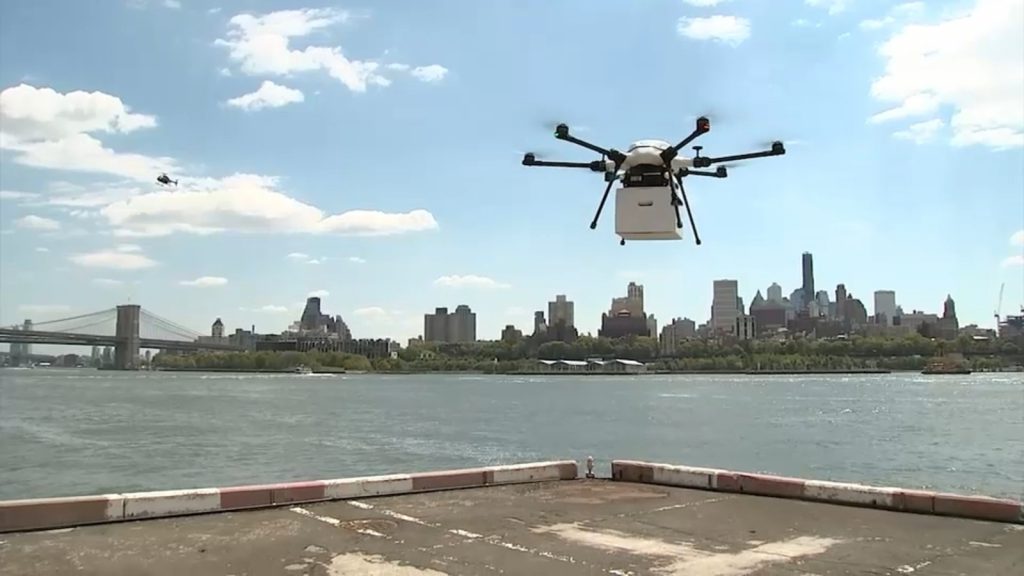 Port Authority testing cargo drones in NYC between Brooklyn and Manhattan