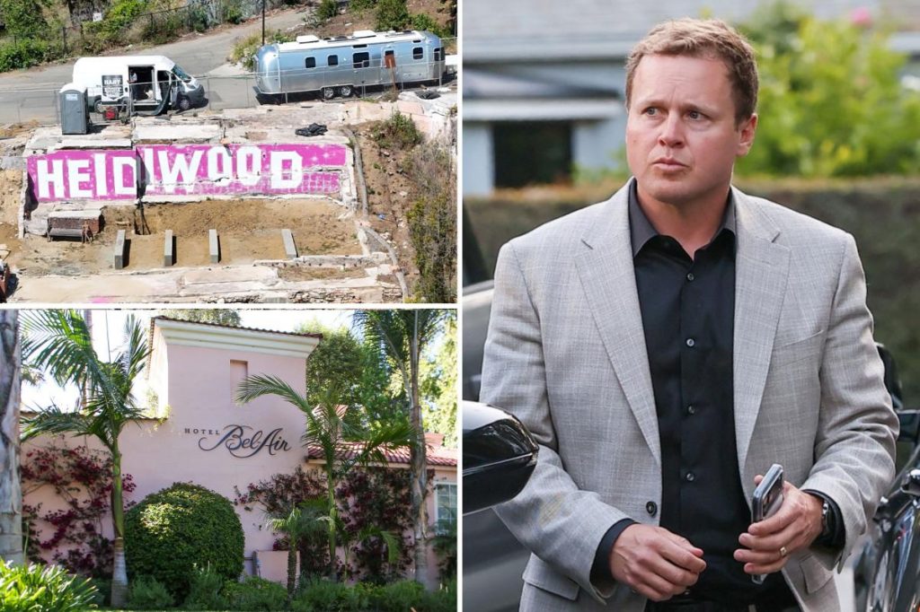 Spencer Pratt's living in a Bel-Air hotel, not a trailer
