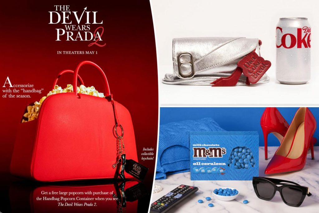 'The Devil Wears Prada 2' mania turns popcorn, Diet Coke into haute couture
