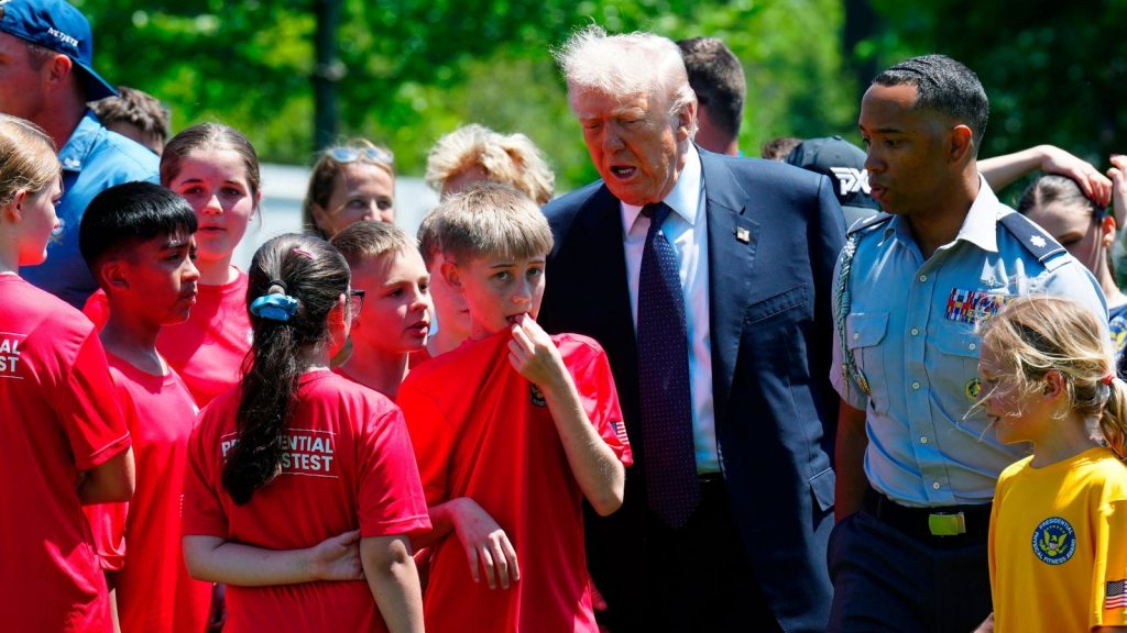 The Presidential Physical Fitness Award is back as Trump revives annual fitness test in US schools