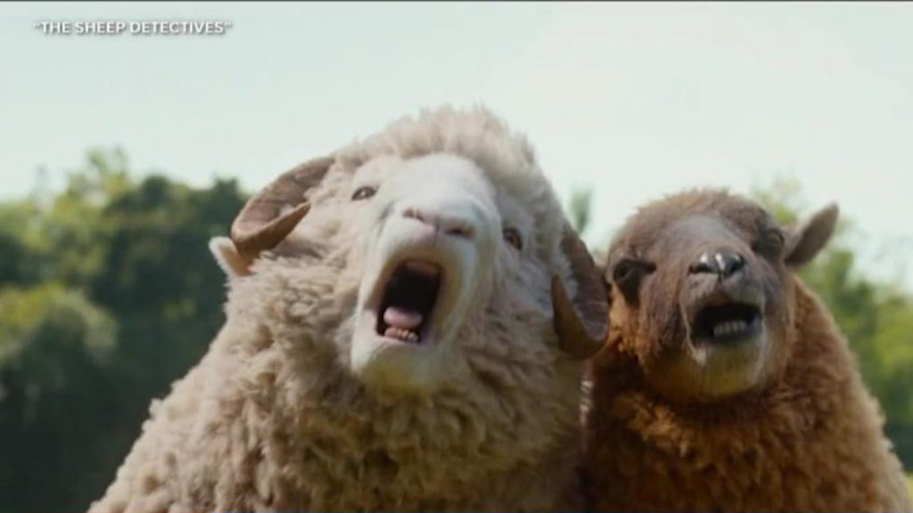 'The Sheep Detectives': Hugh Jackman, Regina Hall, Bryan Cranston, Julia Louis-Dreyfus star in new family-friendly mystery film