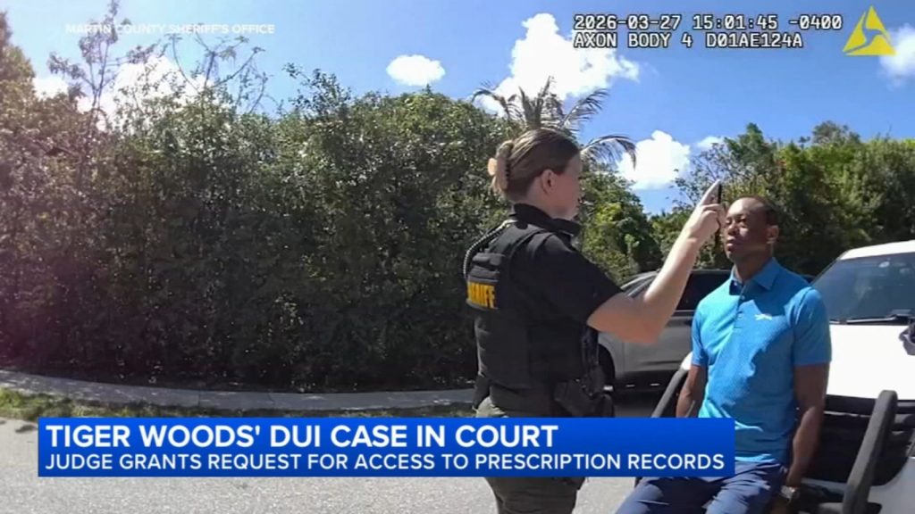 Tiger Woods DUI crash hearing news: Golf star's prescription drug records will be handed over to prosecutors in Florida case