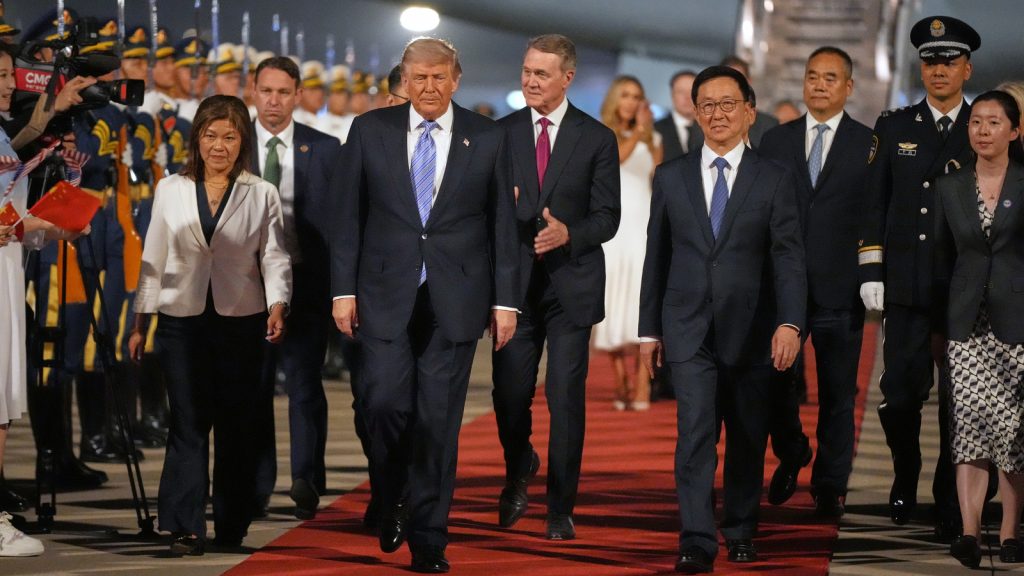 Trump arrives in Beijing for talks with China's Xi on Iran war, trade and US arms sales to Taiwan