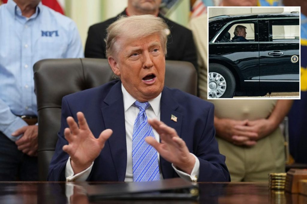 Trump in excellent health after physical at Walter Reed, White House doctor memo
