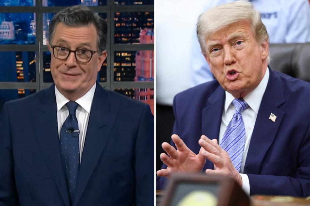 Trump takes victory lap as Stephen Colbert wraps up final ‘Late Show’ episode Trump takes victory lap as Stephen Colbert wraps up final 'Late Show' episode