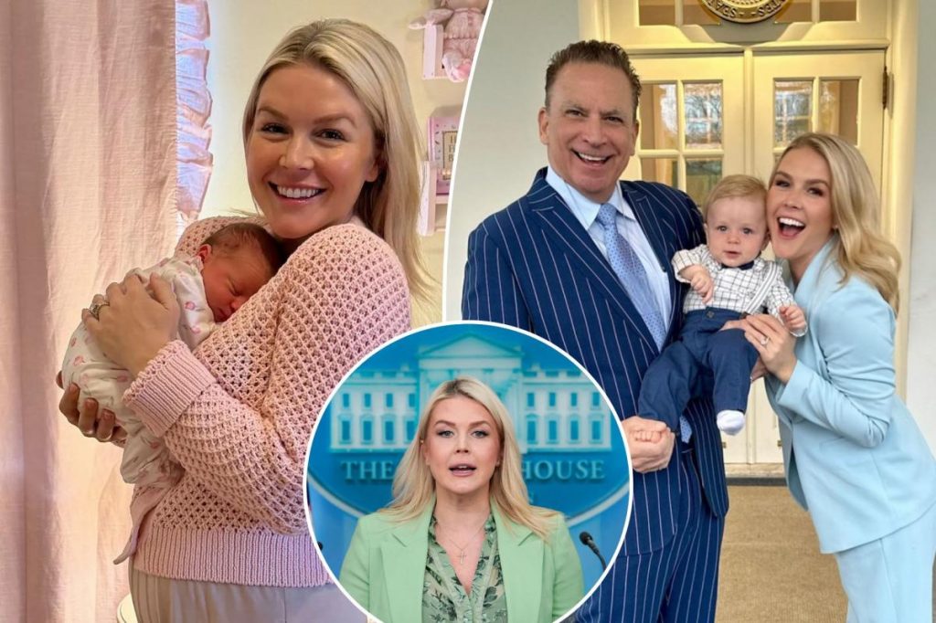 White House press secretary Karoline Leavitt announces birth of 'perfect and healthy' daughter Viviana