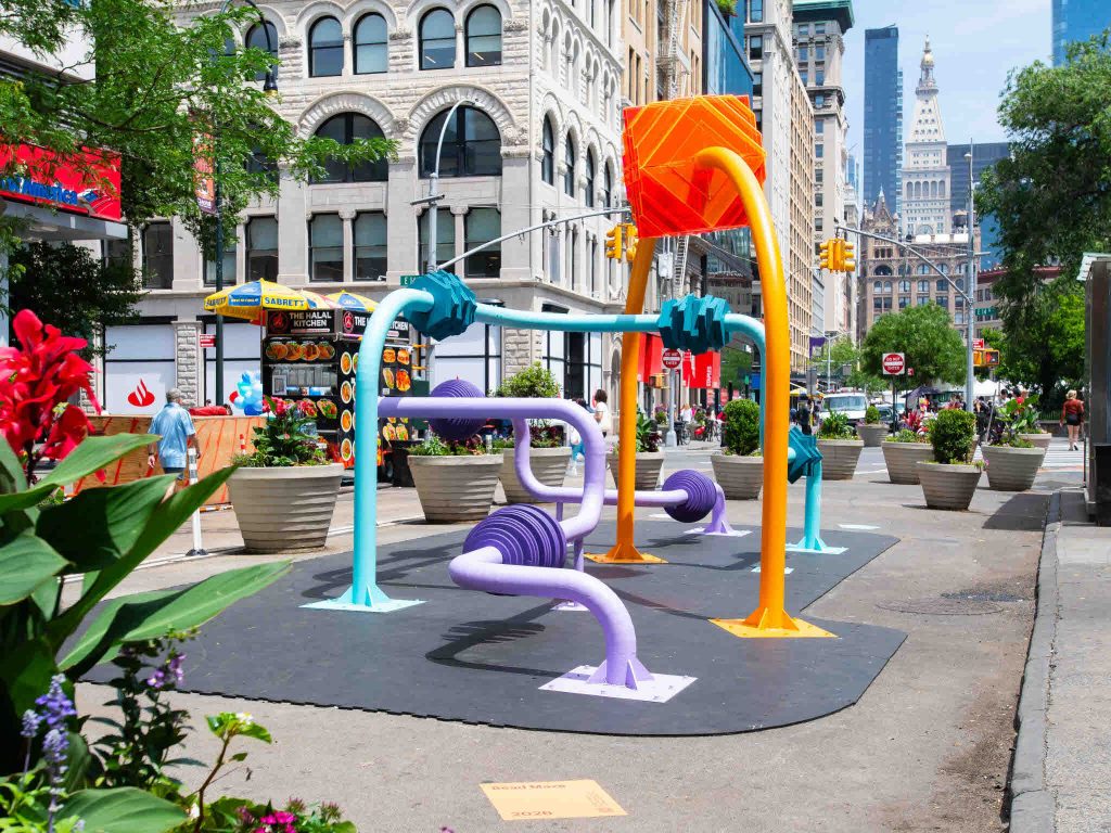A Colorful New Sculpture Just Debuted in Union Square