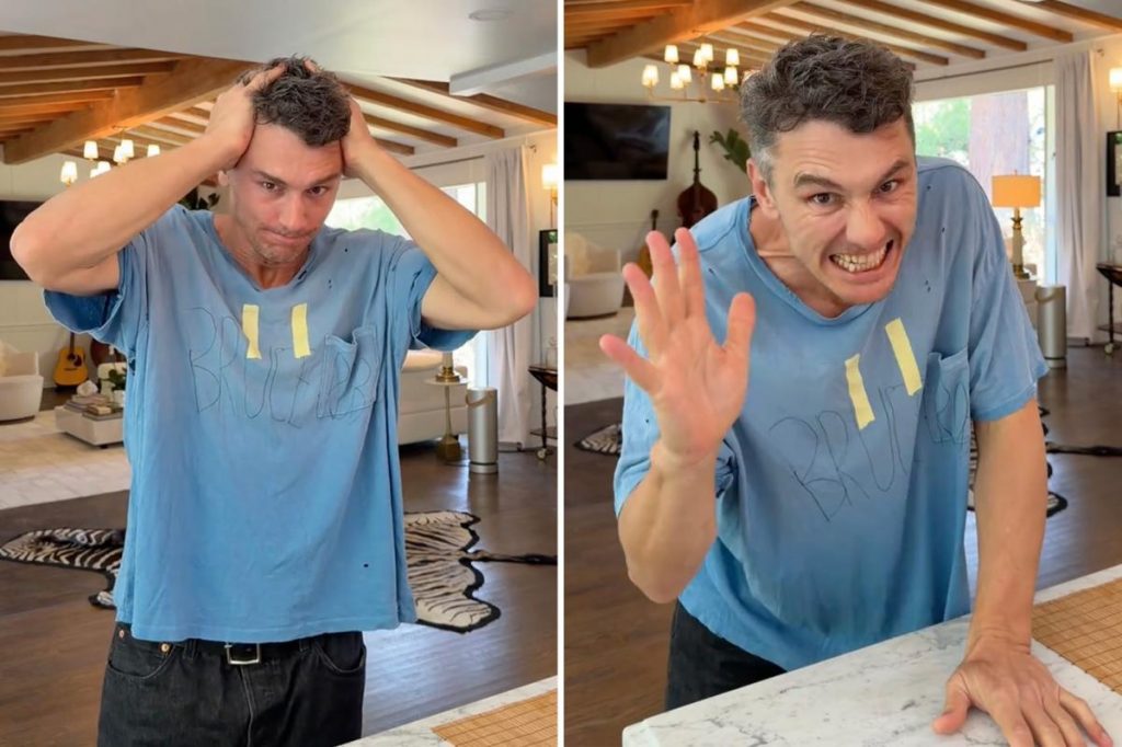 Cancelled Hollywood star James Franco sparks concern with bizarre TikTok comeback
