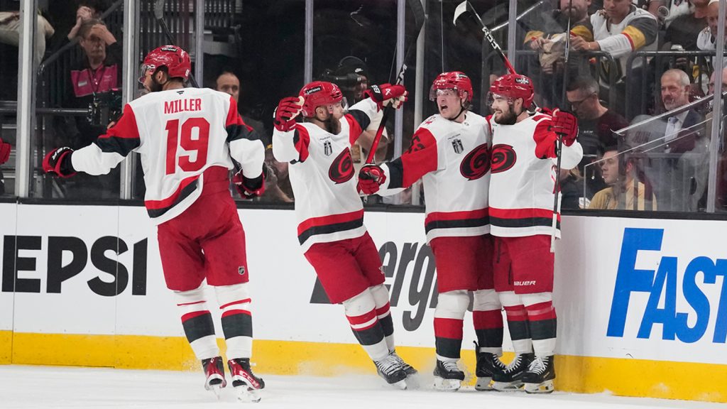 Carolina Hurricanes beat the Vegas Golden Knights 3-0 in Game 6 to win the Stanley Cup Carolina Hurricanes beat the Vegas Golden Knights 3-0 in Game 6 to win the Stanley Cup