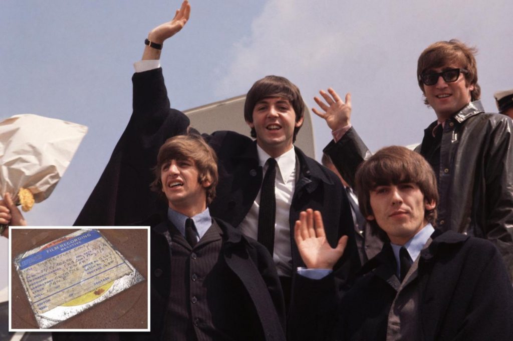 'Holy Grail' of lost Beatles footage from 'Top of the Pops' debut recovered