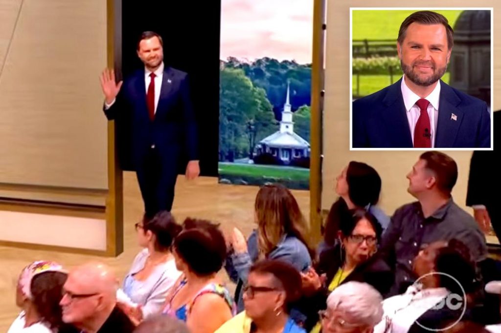 JD Vance draws mix of applause, stone-cold silence during interview on 'The View'