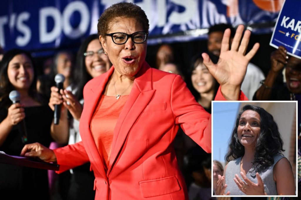 Karen Bass reacts to Nithya Raman surpassing Spencer Pratt in LA mayoral race