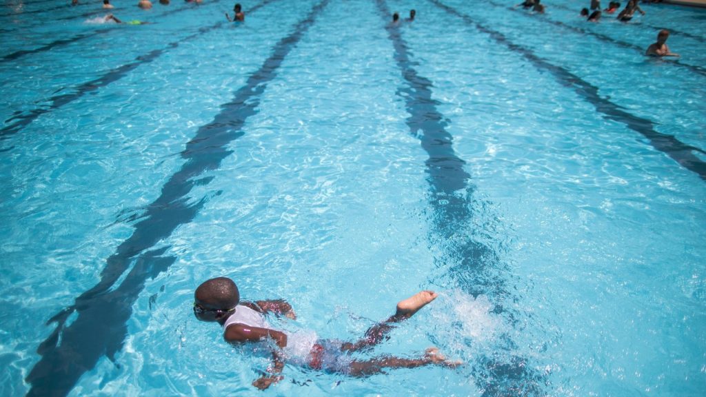 NYC Parks and Recreation open outdoor pools across all five boroughs for the summer season Saturday