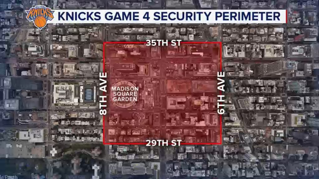 New York Knicks NBA FInals Game 4: Street closures, Madison Square Garden security, watch parties and more
