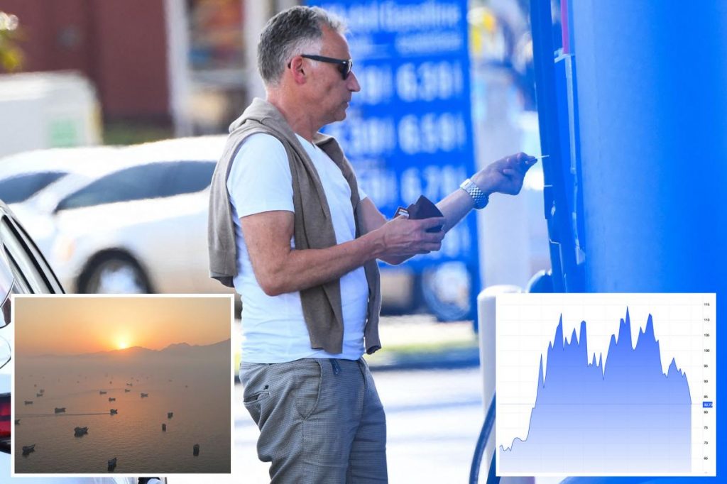 Oil prices sink to lowest levels in months after Trump touts Iran deal to reopen Strait of Hormuz Oil prices sink to lowest levels in months after Trump touts Iran deal to reopen Strait of Hormuz