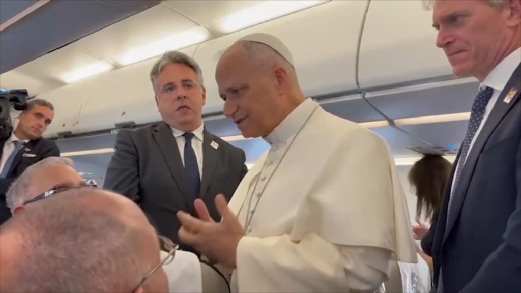 Pope Leo XIV acknowledges stiff competition with Bad Bunny this weekend in Spain, comments on Chicago Bears moving to Indiana Pope Leo XIV acknowledges stiff competition with Bad Bunny this weekend in Spain, comments on Chicago Bears moving to Indiana
