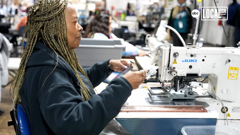 Sewing Patriotism and Opportunity - ABC7 Los Angeles