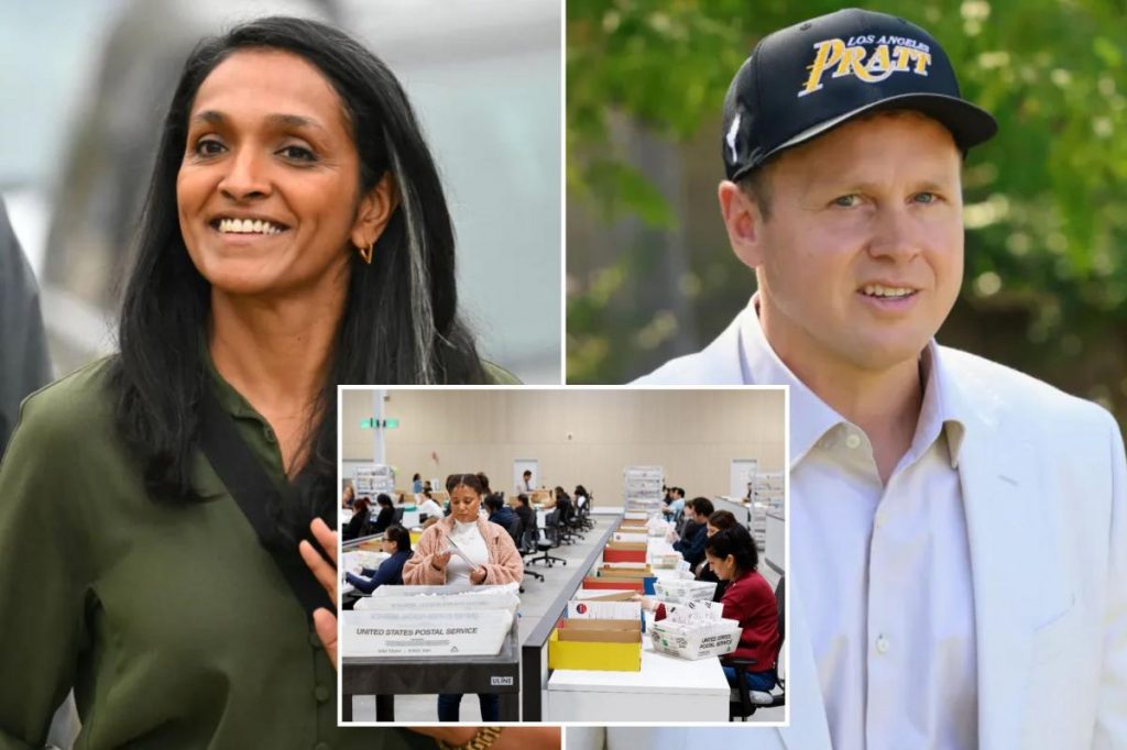 Spencer Pratt’s lead over Nithya Raman in LA mayor’s race nearly vanishes in new ballot drop Spencer Pratt’s lead over Nithya Raman in LA mayor's race nearly vanishes in new ballot drop