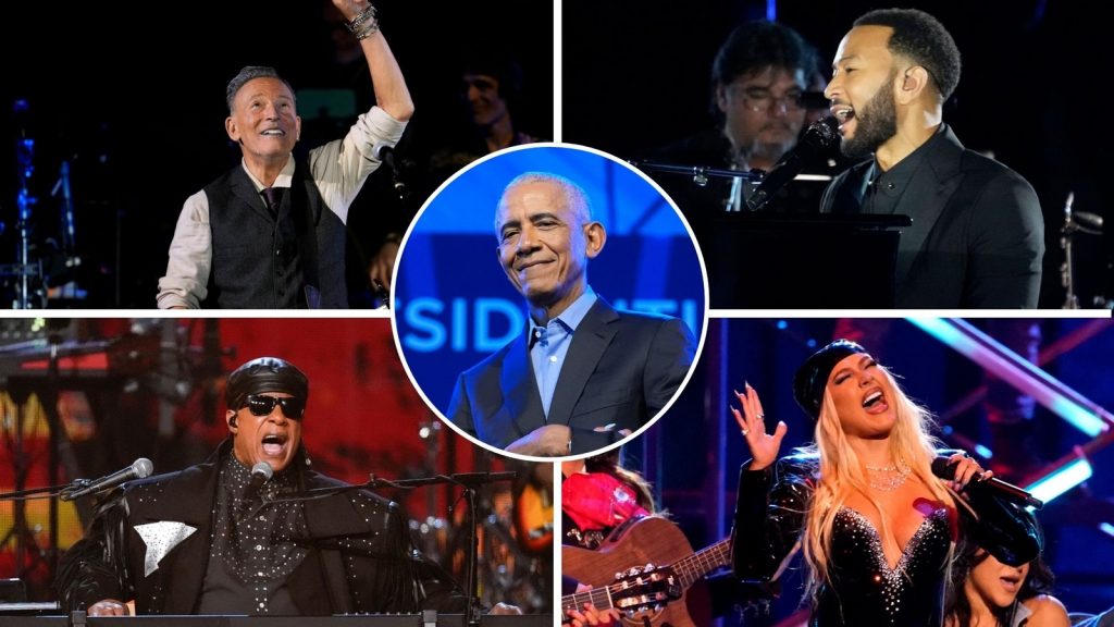 Springsteen, Stevie Wonder will help the Obamas open their presidential museum | WATCH LIVE