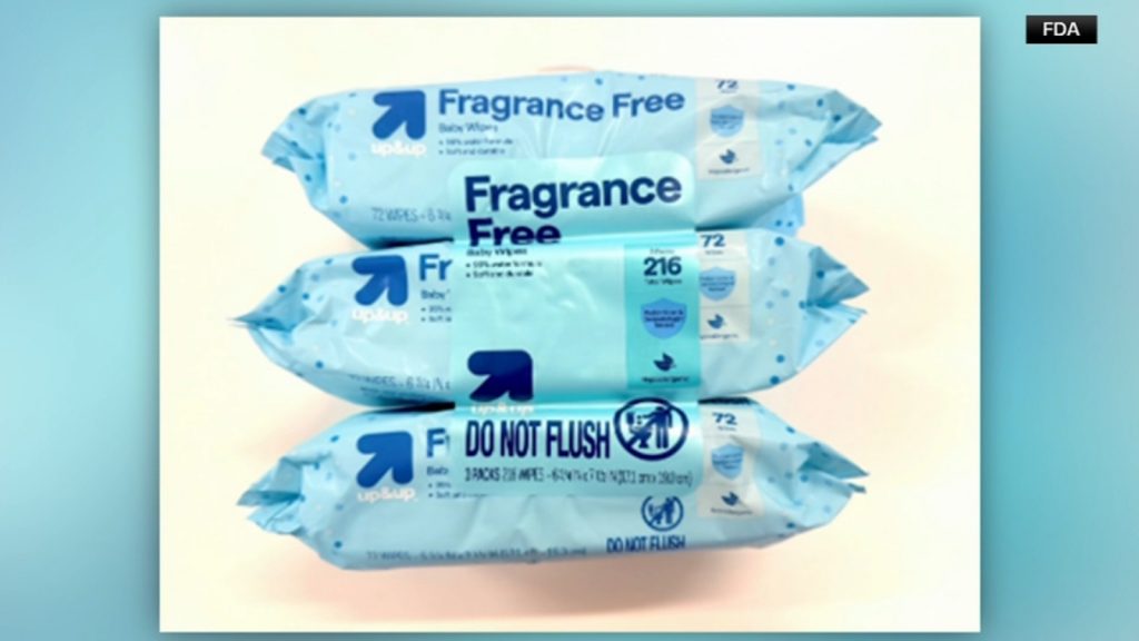 Target recalls Up&Up baby wipes due to potential bacterial contamination
