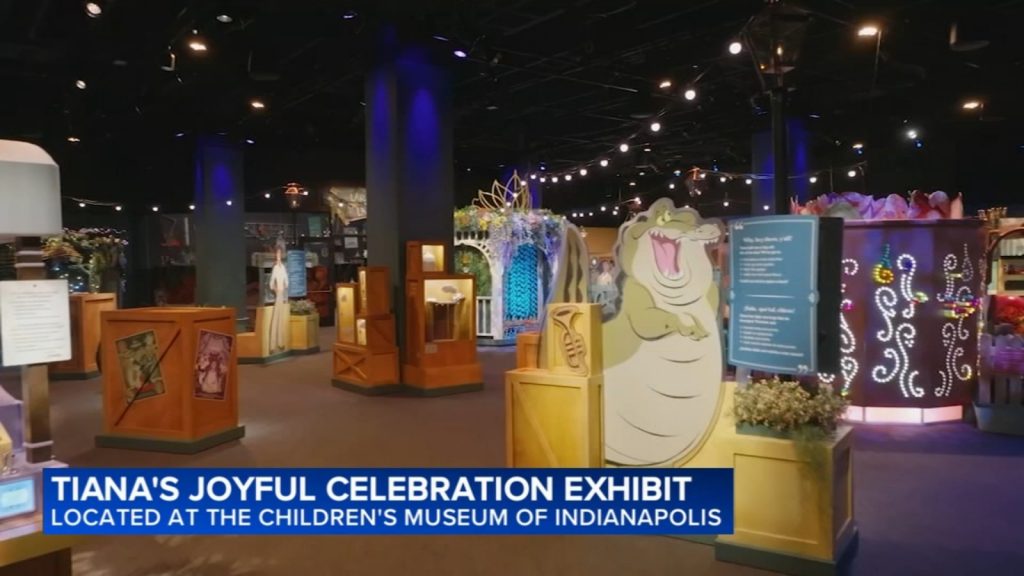 'Tiana's Joyful Celebration,' based on Disney's 'The Princess and the Frog,' at Children's Museum of Indianapolis in Indiana