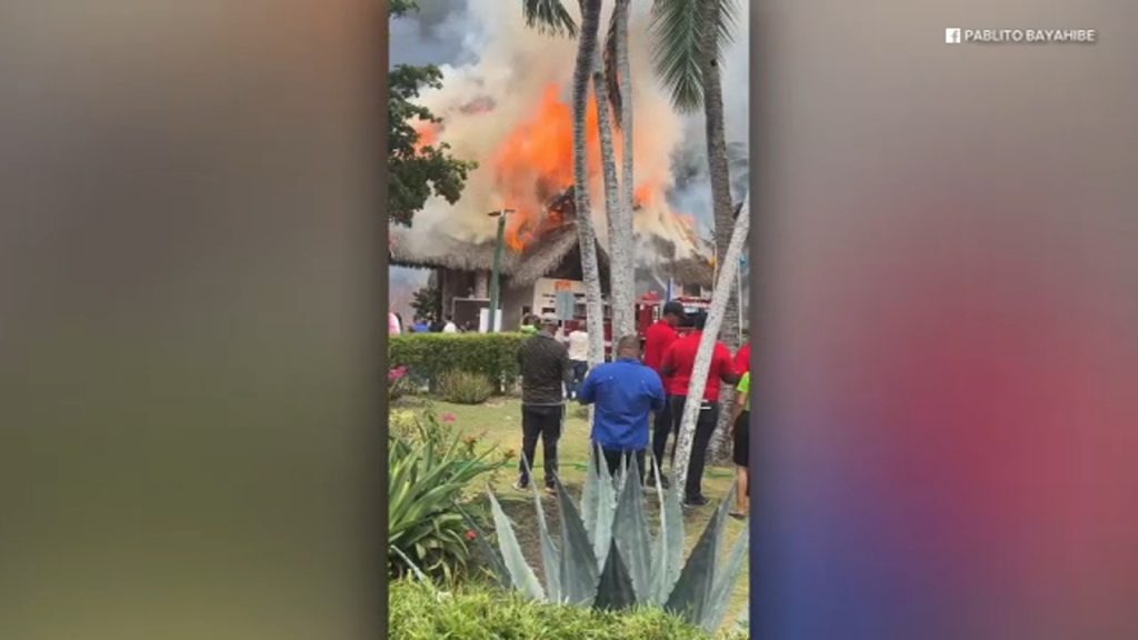 Tourist, woman from Italy, dead after massive fire breaks out at Viva Dominicus Beach resort in Dominican Republic, officials say