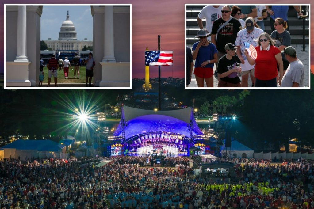 'A Capitol Fourth' concert still on despite sweltering, record-setting heat