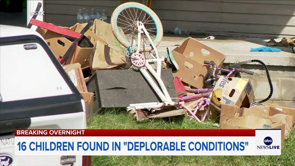 Adults arrested after 16 children found in ‘deplorable’ conditions in southern Ohio home | LIVE Adults arrested after 16 children found in 'deplorable' conditions in southern Ohio home | LIVE