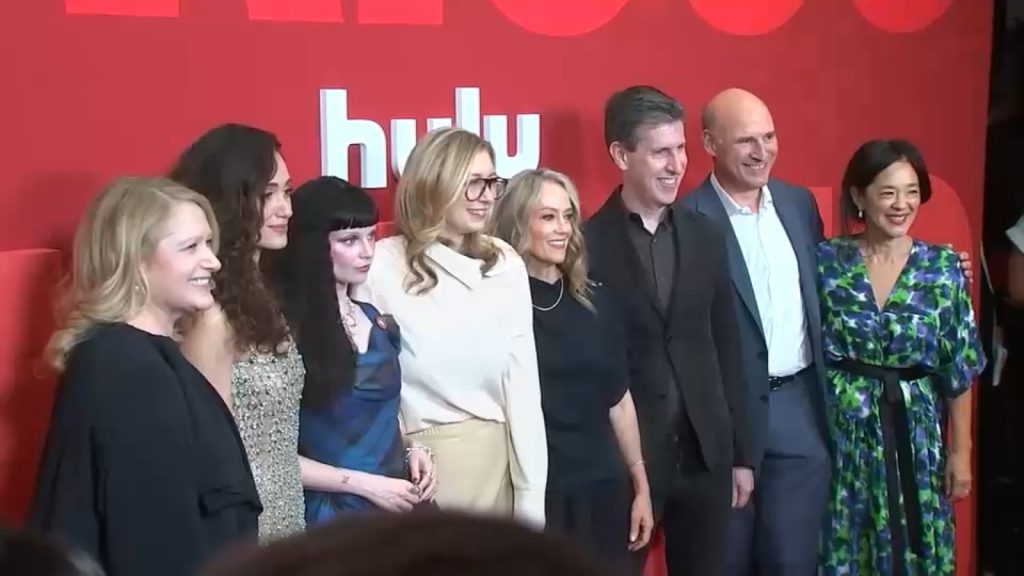 Cast and crew of Hulu show 'Furious' walk the red carpet at the series' New York premiere; Emmy Rossum, Jake Lacy, more