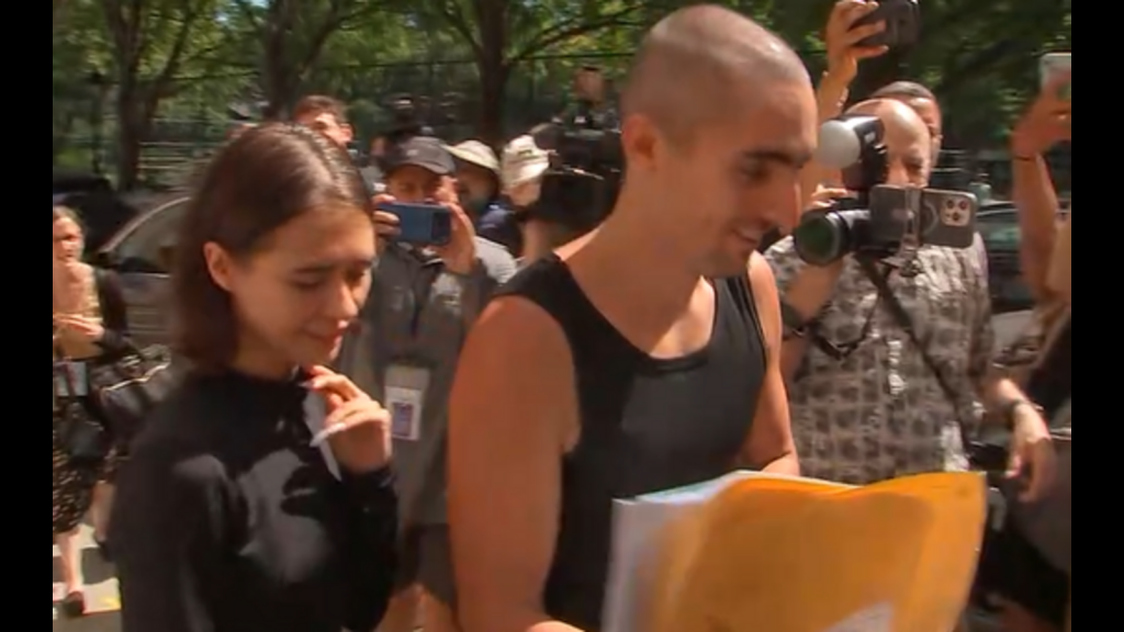 Daredevil couple Angela Nikolau and Ivan Kuznetsov, AKA Beerkus, get supervised release until next court date Daredevil couple Angela Nikolau and Ivan Kuznetsov, AKA Beerkus, get supervised release until next court date