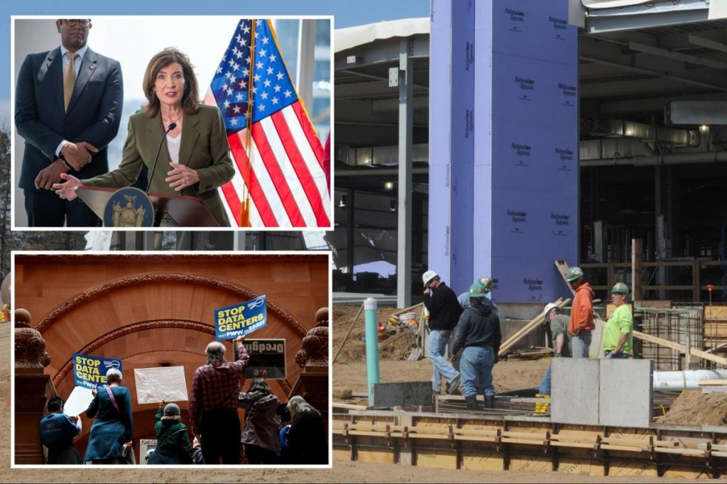 Hochul backed data-center ban to ‘satisfy’ DSA for re-election bid Hochul backed data-center ban to 'satisfy' DSA for re-election bid