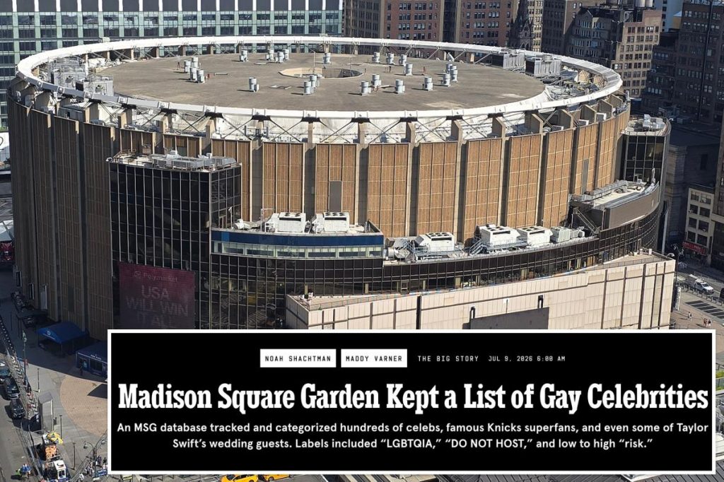 Madison Square Garden sues Wired over ‘defamatory’ article alleging creepy surveillance of gay celeb fans Madison Square Garden sues Wired over ‘defamatory’ article alleging creepy surveillance of gay celeb fans