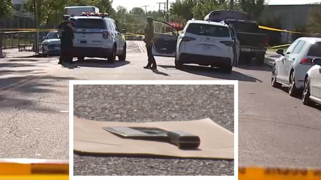Man attacked with meat cleaver during suspected road rage incident in Queens; search for attacker continues Man attacked with meat cleaver during suspected road rage incident in Queens; search for attacker continues