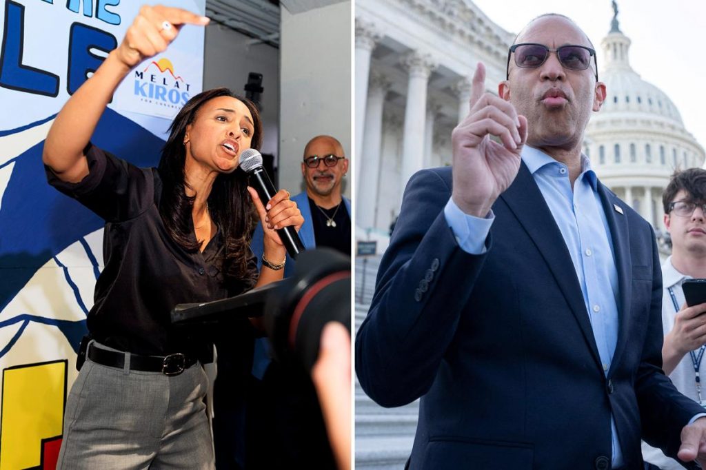 Melat Kiros, Gen Z socialist who ousted 15-term Colorado incumbent, has cutting message for Hakeem Jeffries