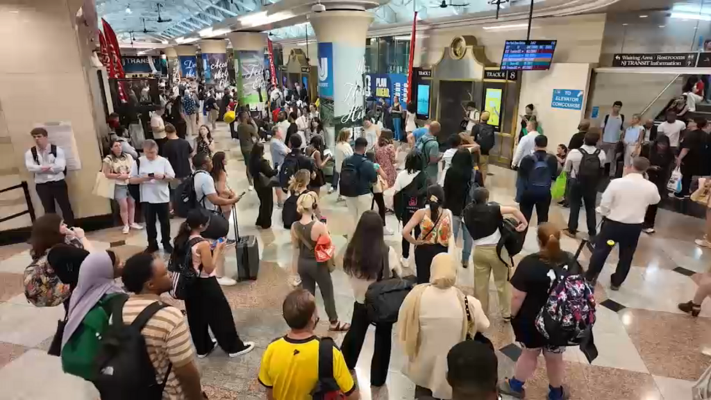 NJ Transit delays frustrate riders amid sweltering conditions as fare hike looms