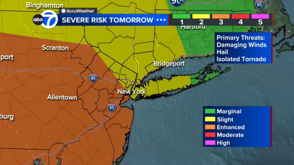 NYC Weather Tuesday: Flash flooding, thunderstorms even tornado possible as new round of storms target already hard-hit areas NYC Weather Tuesday: Flash flooding, thunderstorms even tornado possible as new round of storms target already hard-hit areas