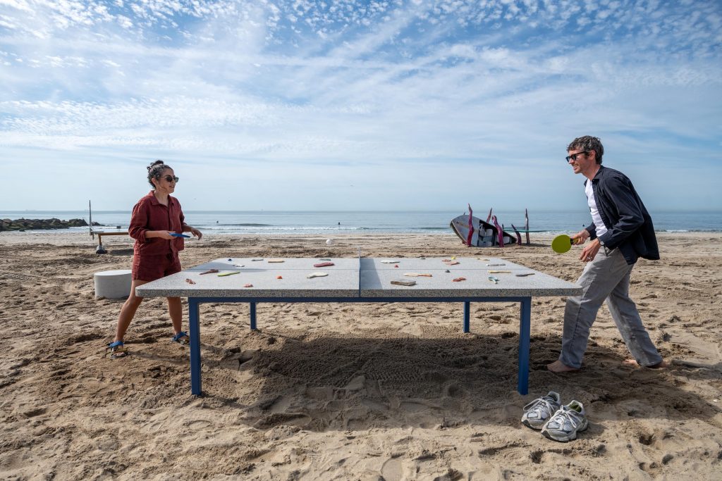 Play Ping-Pong on Art at Rockaway Beach This Summer