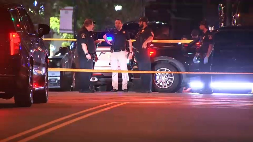 Police respond to shooting outside bar in North Arlington, New Jersey Police respond to shooting outside bar in North Arlington, New Jersey