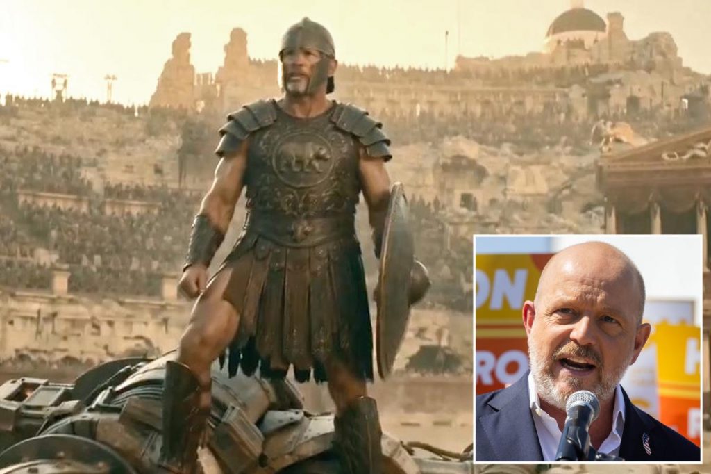 Steve Hilton brings 'Gladiator' AI ad to California governor's race