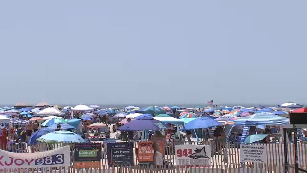 Swimmer bitten by shark at Jones Beach on Field 6 on Long Island