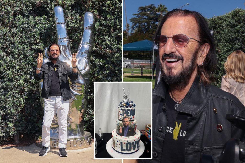 The Beatles legengRingo Starr celebrates his 86th birthday in Beverly Hills The Beatles legengRingo Starr celebrates his 86th birthday in Beverly Hills
