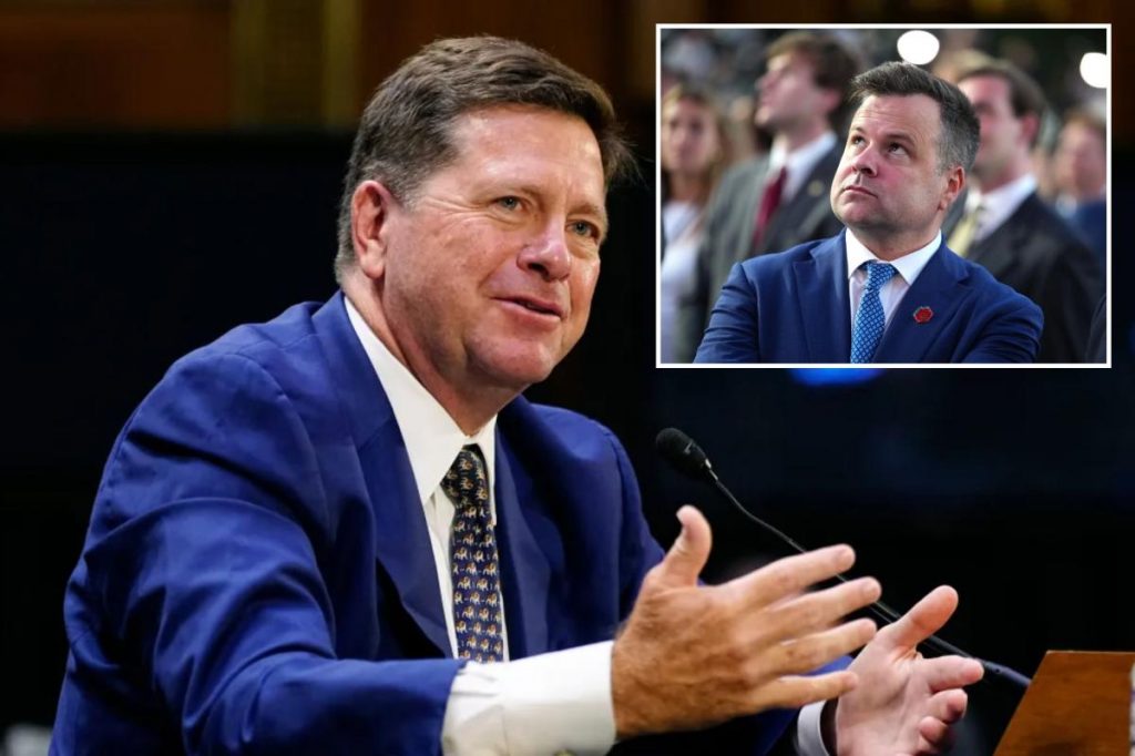 Trump's DNI pick Jay Clayton pitches financal background -- as Senate 'anxious' to dump Bill Pulte